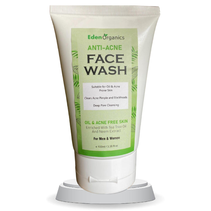 Anti-acne face wash for oil & acne free skin.