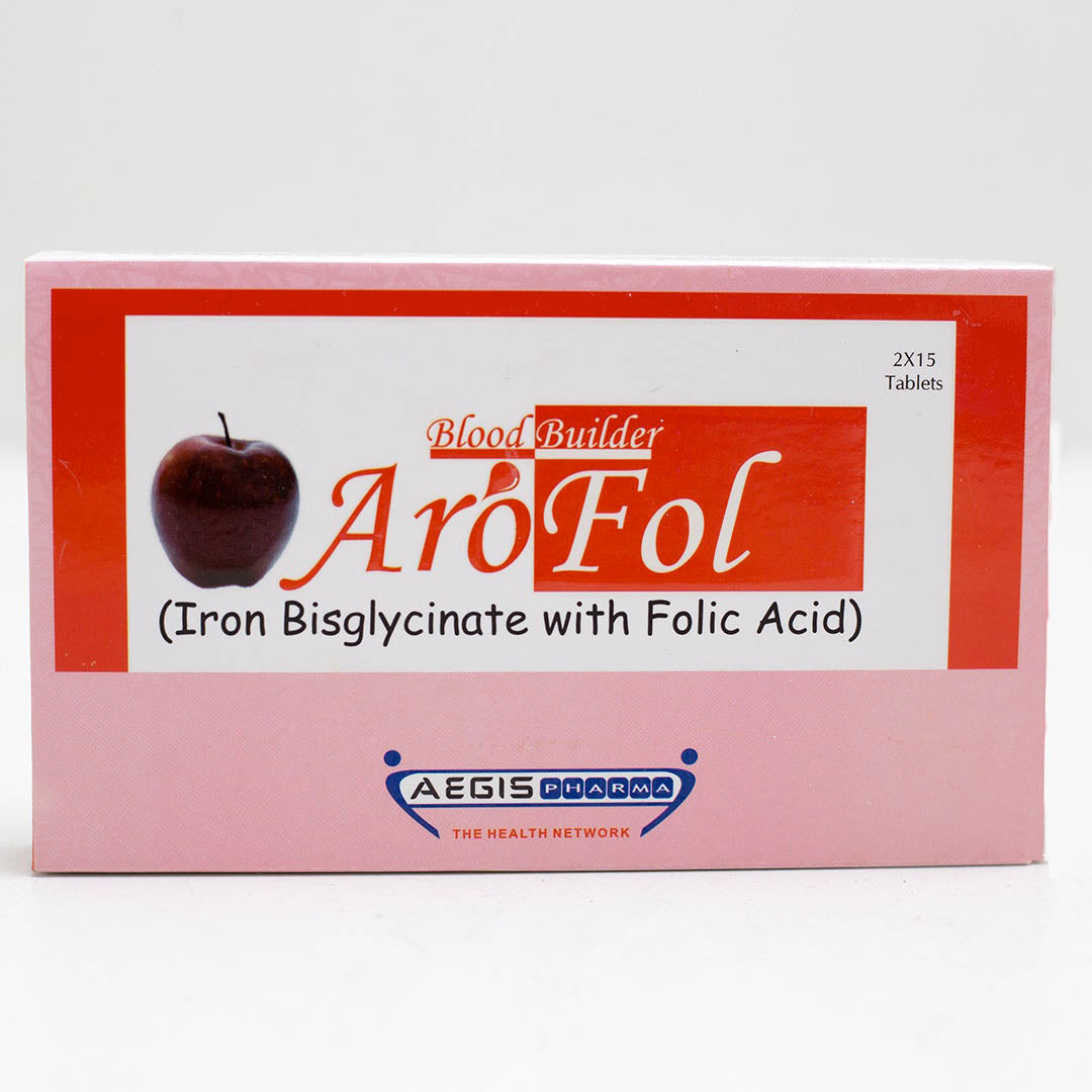 Iron & folic acid. Arofol
